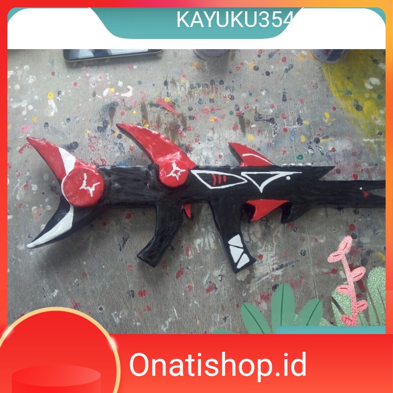 Senjata Mainan Skin ff Megalodon
