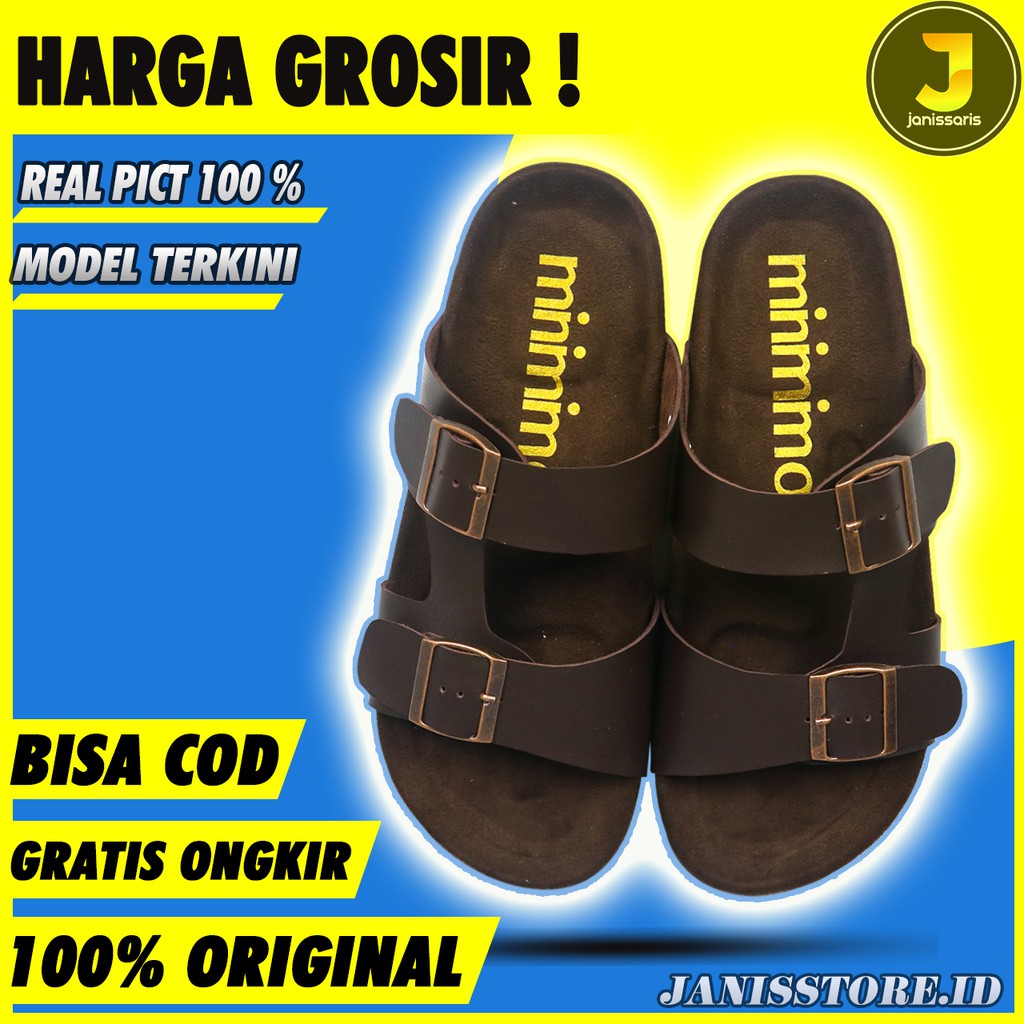 SANDAL PRIA SANDAL SLOP PRIA SANDAL COWO SANDAL LEBARAN SANDAL TERBARU 2021 SENDAL PRIA SENDAL SLIDE