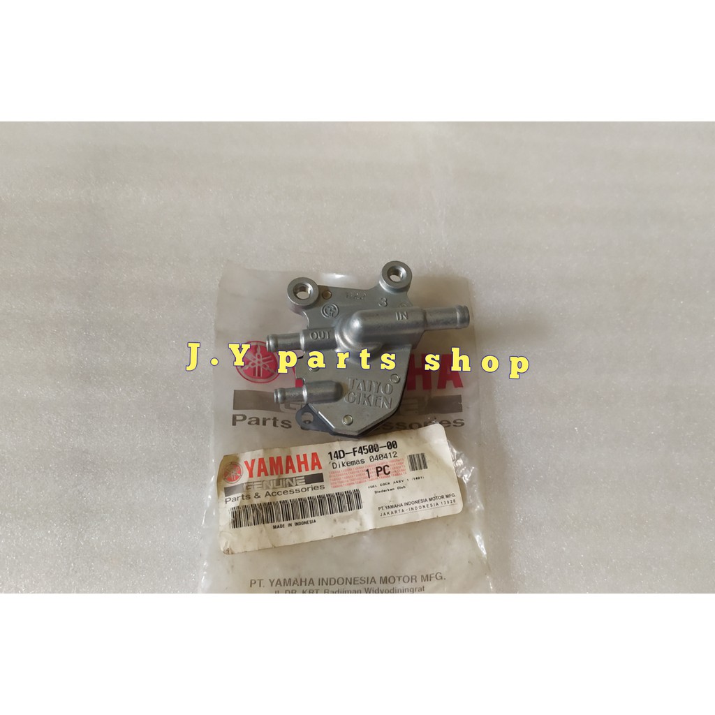 FUEL COCK ASSY KERAN KRAN OTOMATIS BENSIN MIO SOUL FINO KARBU ORIGINAL YGP 14D-F4500-00