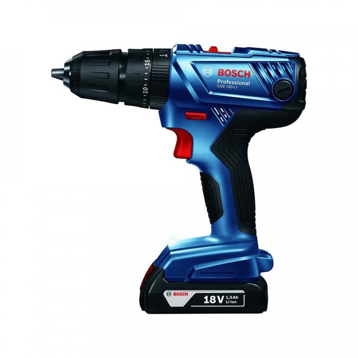 Bosch GSB 180 LI Cordless Impact Drill / Bor Tembok Bosch GSB 180-LI