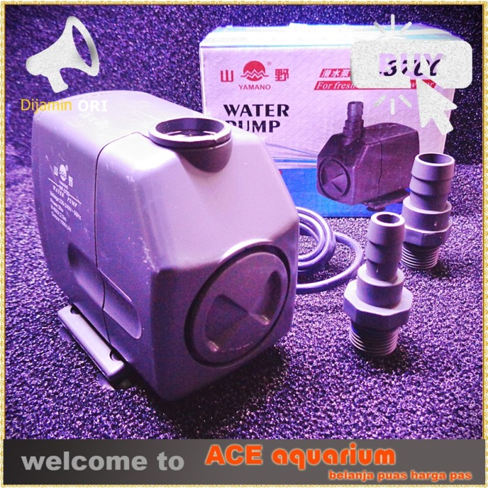 POMPA AIR / WATER PUMP / AQUARIUM / NUTRISI HIDROPONIK / YAMANO WP-103 1