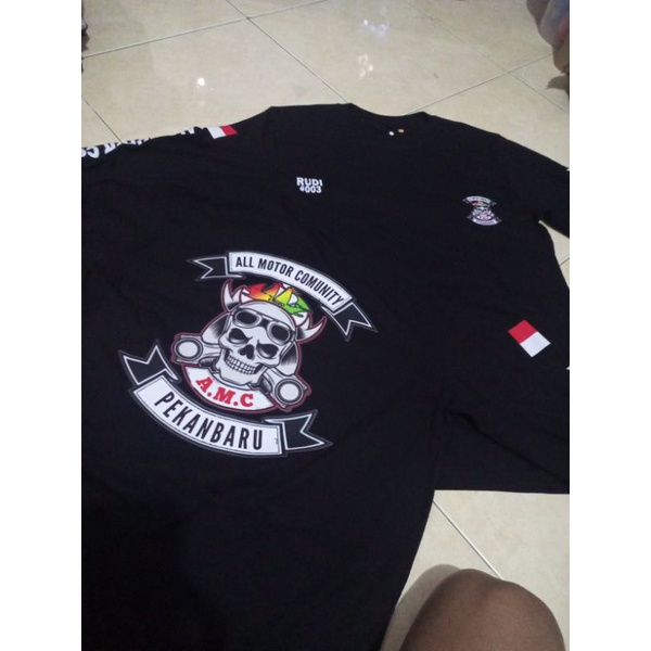 SABLON KAOS COSTUM KOMUNITAS / SABLON CUSTOM DTF / KAOS CUTTON COMBED