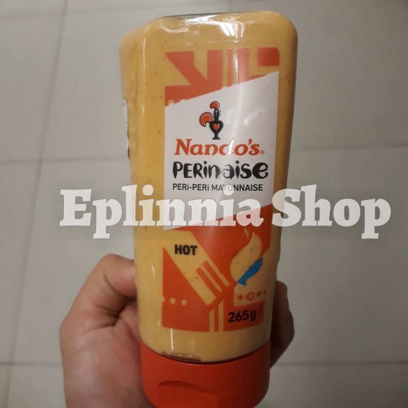 

Nando's Perinaise Peri Peri Mayonnaise Hot 265 gr - Nandos Mayonaise