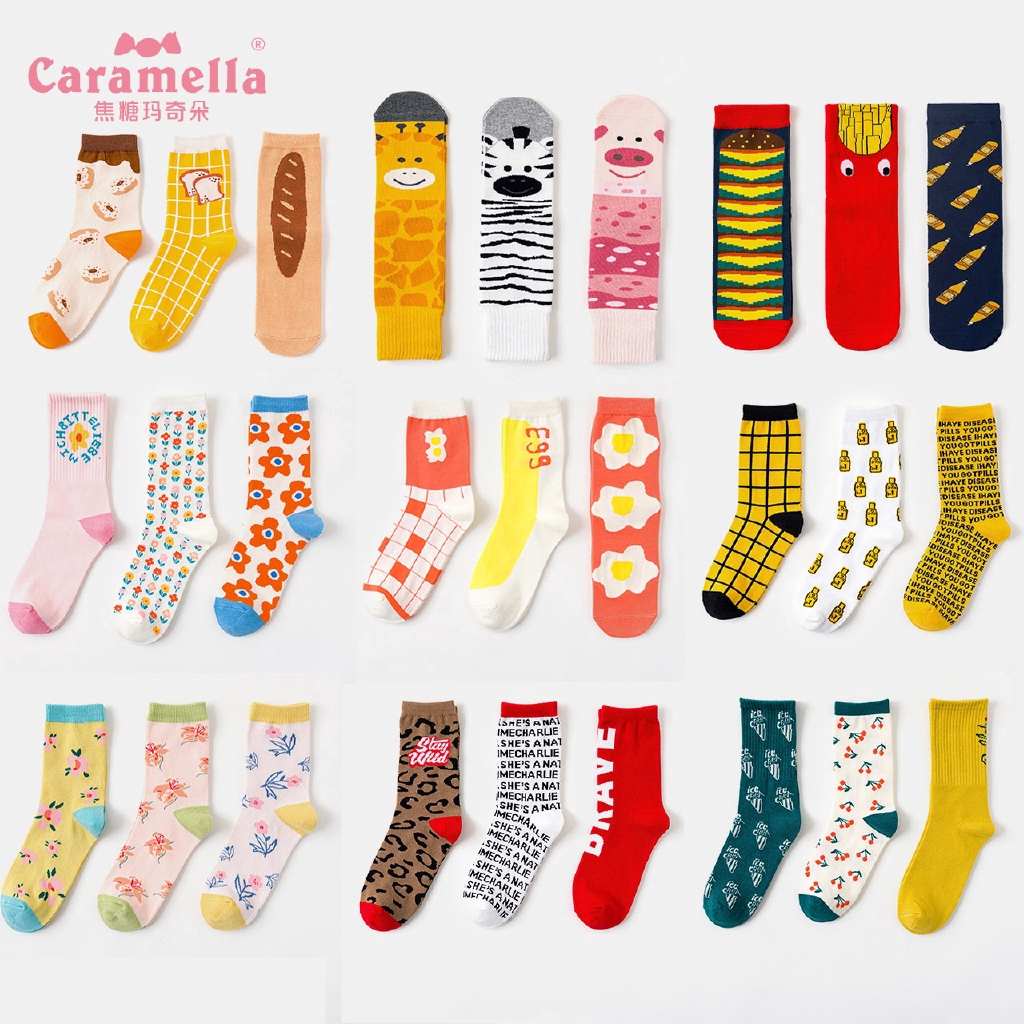 OT 1Set 3pair Kaos Kaki Muslimah Dewasa Katun Lembut OT 1Set 3pair Kaos Kaki Muslimah Dewasa Katun Lembut