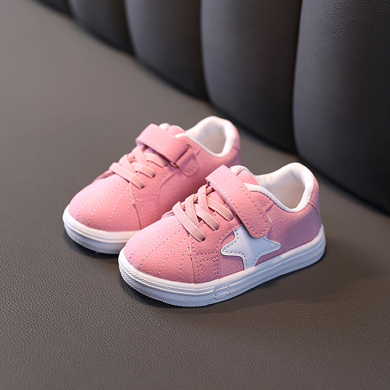 Sepatu Anak Sneaker Star Velcro Kekinian IMP PS