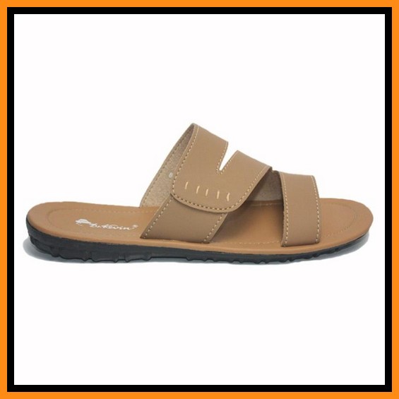 Gats Sr 002 Original Sandal Sendal Slide Ban Dua Kulit Asli 100% Kasual Casual Pria Laki Laki Cowo T
