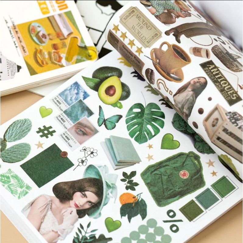 

Washi Sticker Modern - 8 Pilihan Warna untuk Journal // Dimino