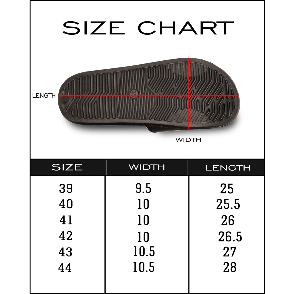 FLASH SALE Otsky Sandal Slide Slip On Series Font Logo White-12E & Black Pria