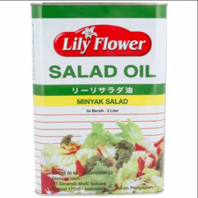 

Lily Flower Salad Oil 3 Ltr