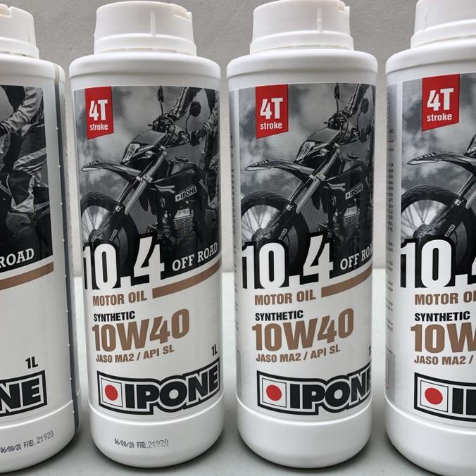 [[BISA COD]] Oli Ipone 10.4 Off Road 10W40 For KLX CRF DTRACKER 150 Yamaha WR 155 4T Oli Mesin