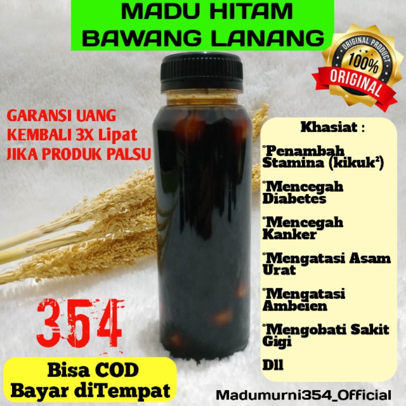 

[354] TERMURAH | Madu Bawang Lanang Super / Tunggal Madu Hitam Bawang Lanang Madu Nektar Akasia Murni 100% Super Madu Kikuk-kikuk Madu Stamina Madu Barokah 354