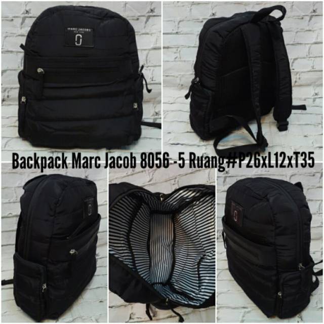 Backpack Marc Jacob Edisi Polos 8056&8051