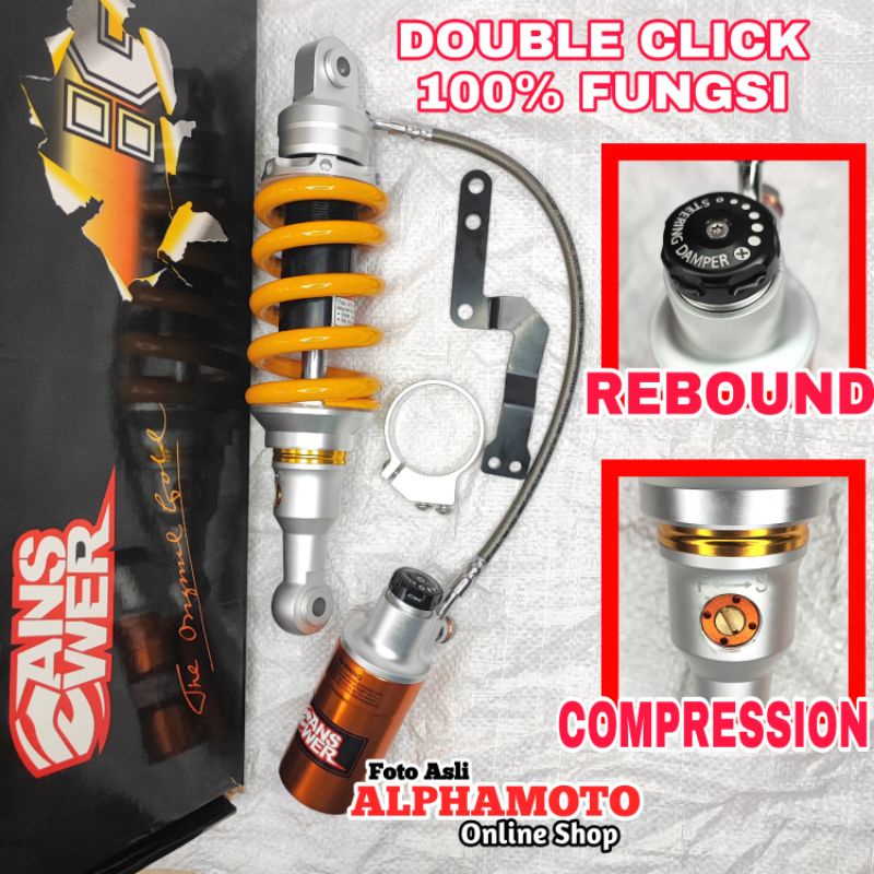 Monoshock Satria Fu 150 Tabung Pisah Shock Fi F150 Belakang Answer