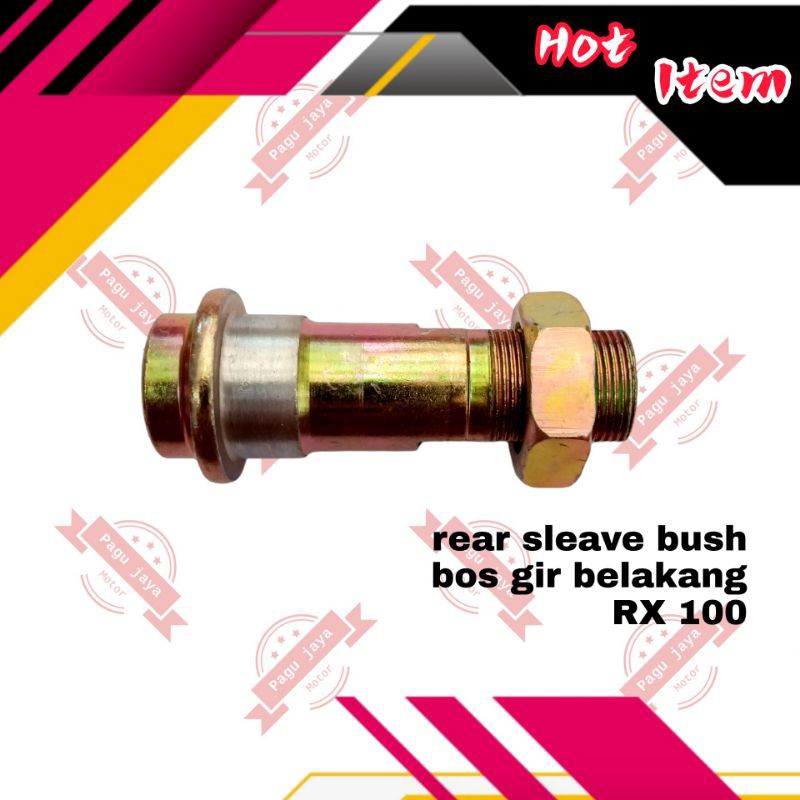 bos gear gir belakang RX 100 rear sleeve bush