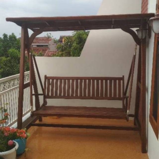 Kursi taman kursi ayunan
