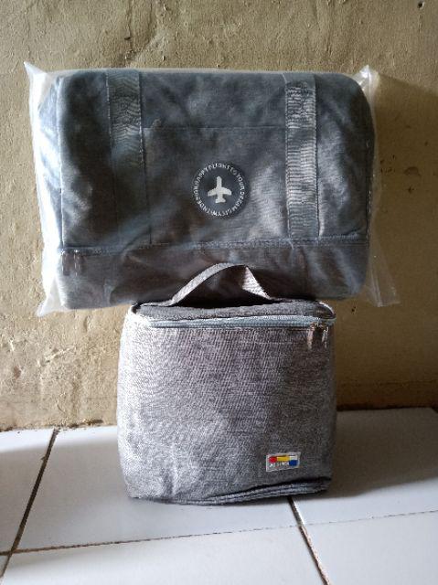 Korea Cooler Lunch Bag / Tas Bekal Makan / Tas Kotak Makan / Cooler Bag / Lunch Bag / Tas Bekal