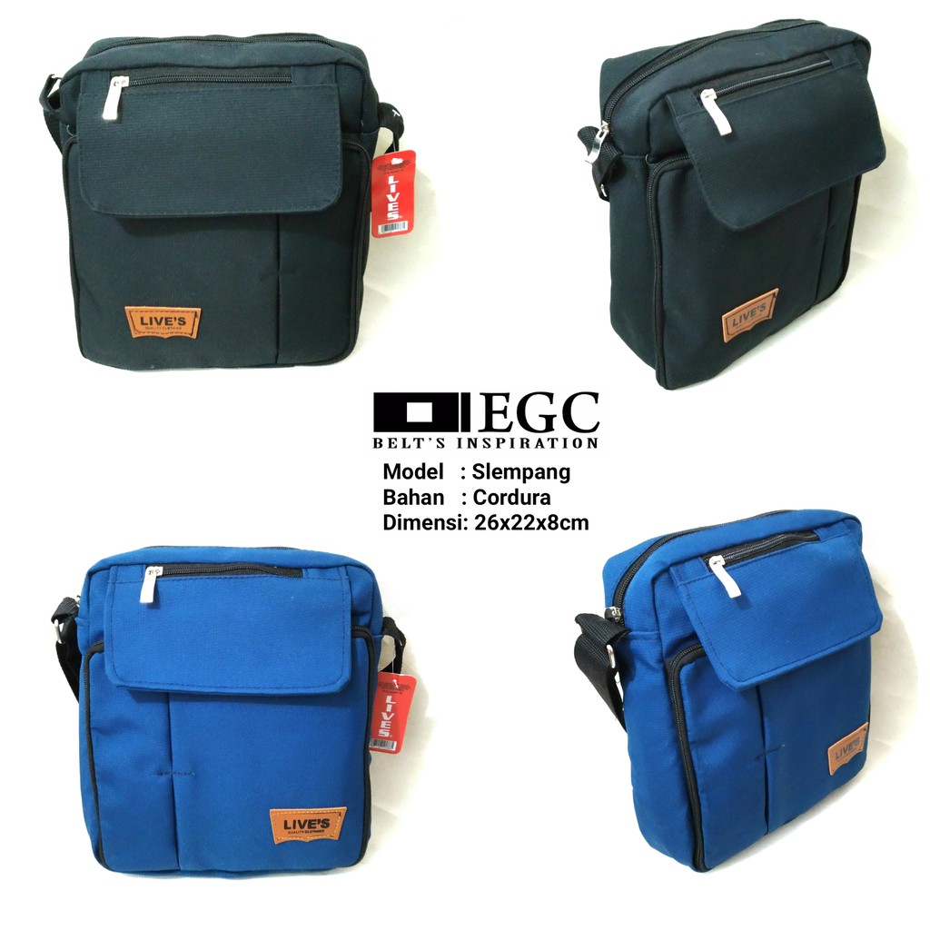 Tas Slempang Pria Selempang Condura Sling Bag Cowok Cowo Travel Bag Laki Lives Kecil Ori - Tas-Condura-Lipat