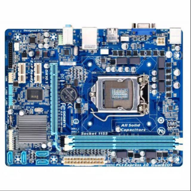 MOTHERBOARD GIGABYTE GA-H61M-DS2 DDR3 SOCKET 1155 - GIGABYTE H61M-DS2 PORT LPT1 NON PORT HDMI