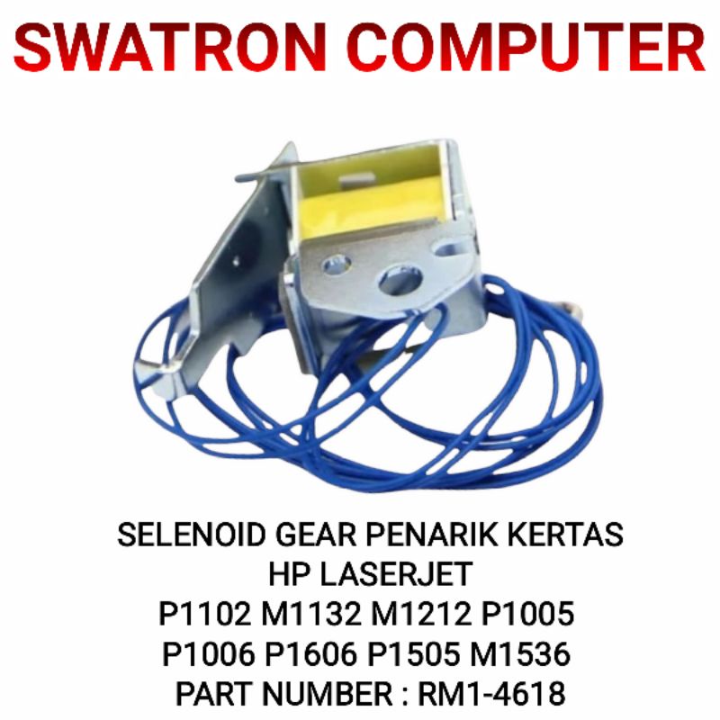 SELENOID GEAR SOLENOID PENARIK KERTAS HP LASERJET P1102 M1132 M1212 M12w P1005 P1006 P1606 M1536 RM1-4618