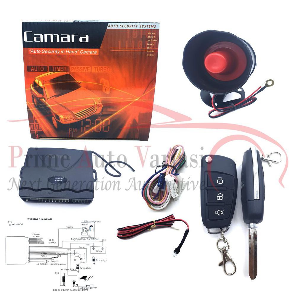 Alarm Mobil Camara 288 - Alarm Mobil Kunci Lipat - Alarm Mobil Tuk Tuk Promo