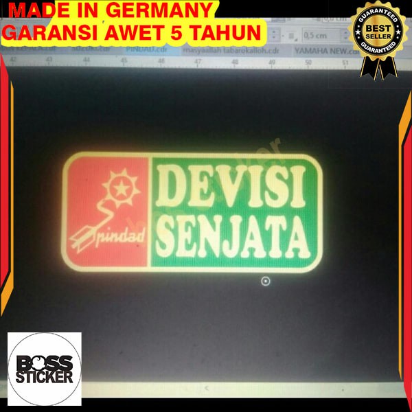 Grosir Cutting Sticker Pindad Untuk Plat Nomor kaca Mobil Motor keren Elegan