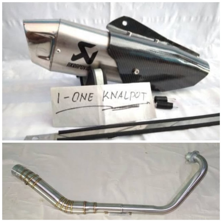 KNALPOT AKRAPOVIC TAMENG UNTUK R15 V3