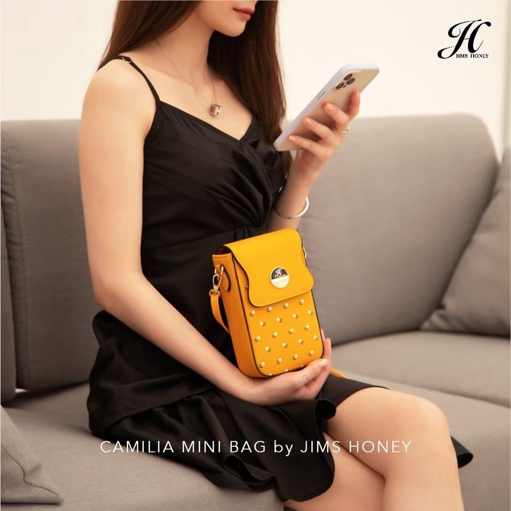 Tas Selempang Wanita Jimshoney Camilia Minibag | tas hp wanita tas selempang import termurah | tas h