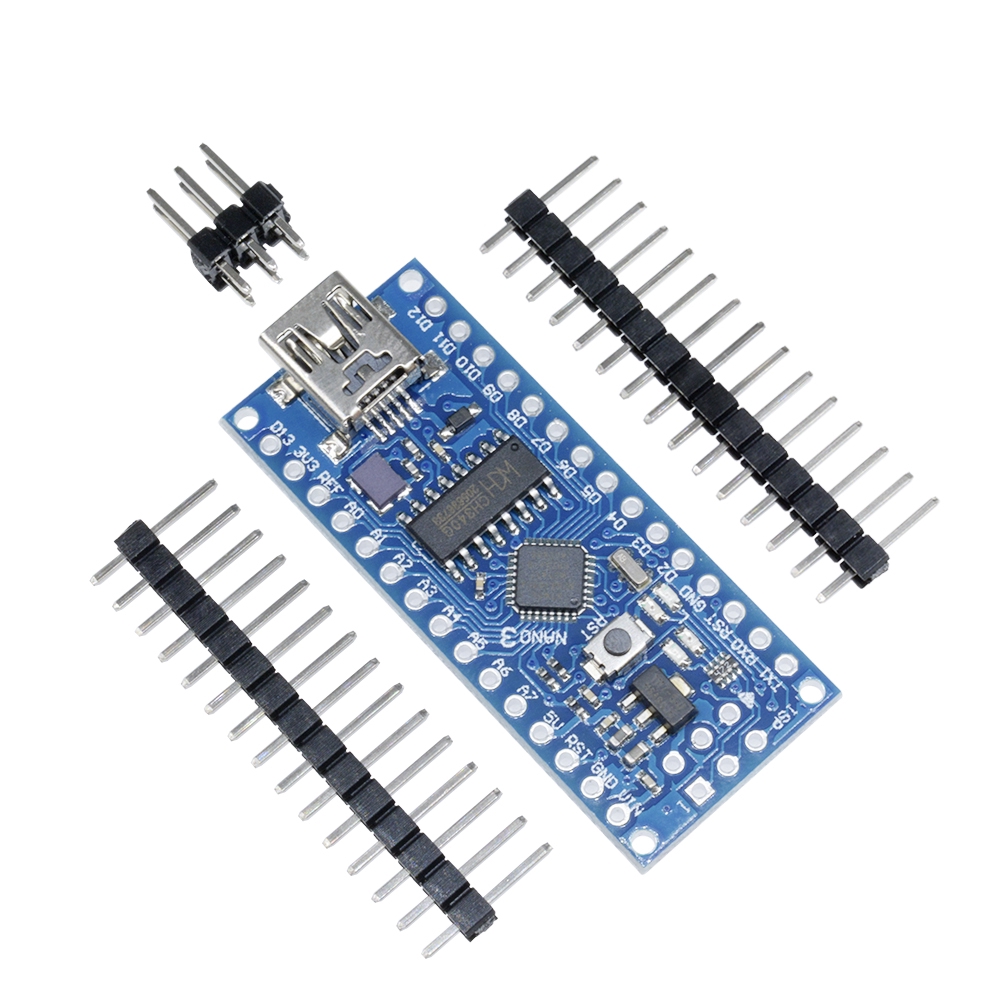 ✫〖ready to ship/COD〗✫  Arduino USB Nano V3.0 ATmega168 16Mhz 5V Mini controller CH340G  DC 3.3-5V For Arduino