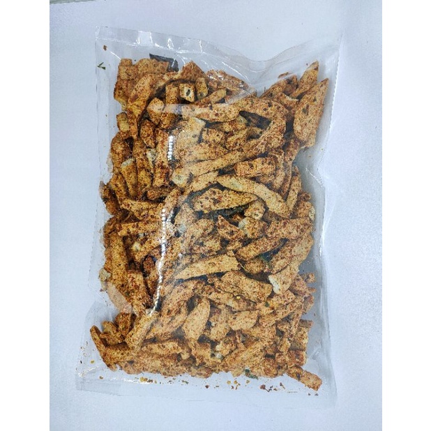 

Cemilan Basreng pedas dan original kemasan 500gr