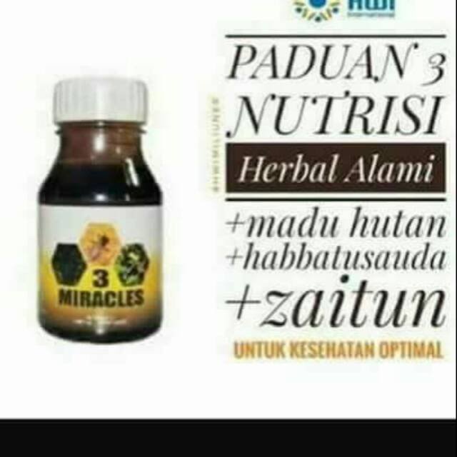 

Madu Hutan Alami (3Miracles)