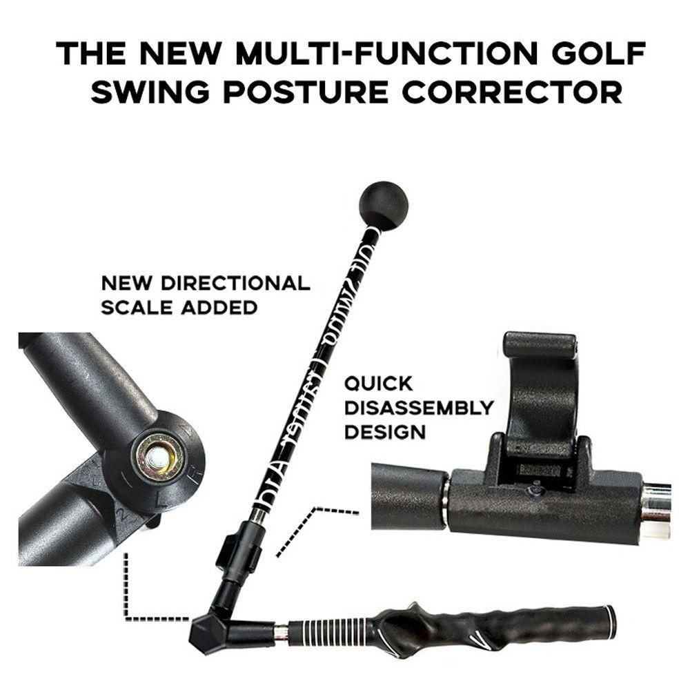 Top Golf Swing Trainer Adjustable Posture Alat Bantu Mengajar Luar Ruangan