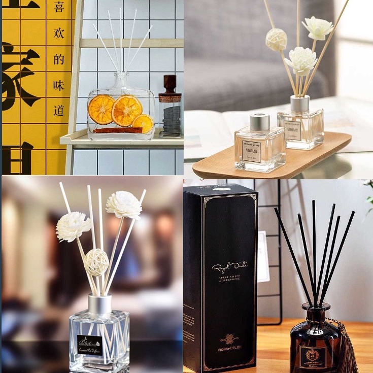 Pro2 Parfum Ruangan Aroma Diffuser Reed Sticks Rattan Home Fragnance   / Parfum ruangan Reed Diffuser Aromatherapy / Penharum Kamar / Penharum Mobil MPRO2