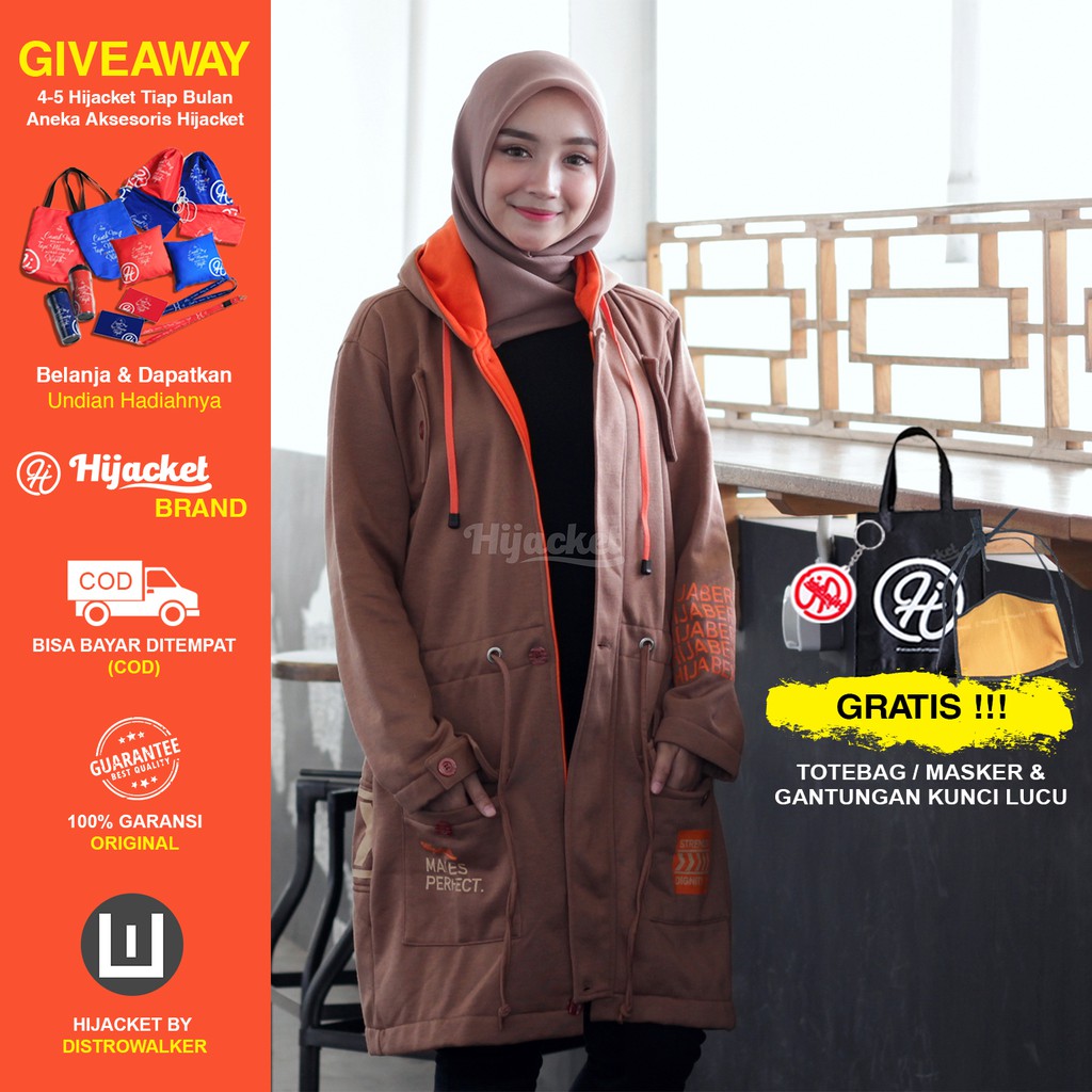 ✅ BELI 1 GRATIS 1 HIJACKET, TOTEBAG / MASKER & GANTUNGAN KUNCI ✅ HIJACKET VENDULUM ORIGINAL
