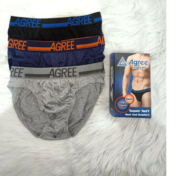celana dalam pria agree sport 2325