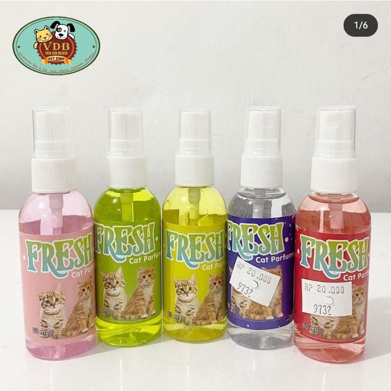 Parfum Fresh kucing  60 ml