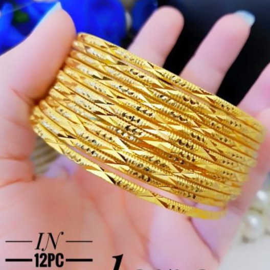 Xuping Perhiasan gelang isi 12 pcs terlaris X543