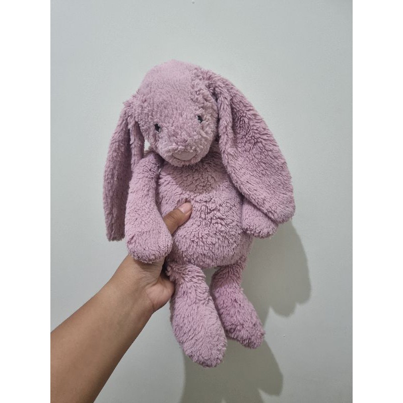 Prelove Secondhand Jellycat Jelly cat Lee Taeyong Tulip Bunny Large Doll NCT 127 SuperM PC Photocard