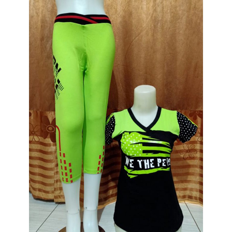 Baju senam aerobic / zumba