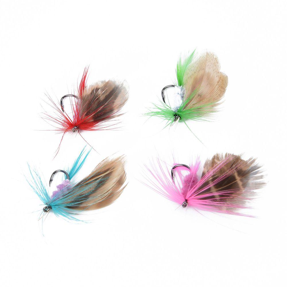 Agustina Serangga Lalat Umpan Pancing Fishing Tackles Bionic Fly Bionic Butterfly Artificial Bait Aksesoris Alat Pancing Memancing Umpan Pancing Jig Wobbler Lures Fly Hooks Tool