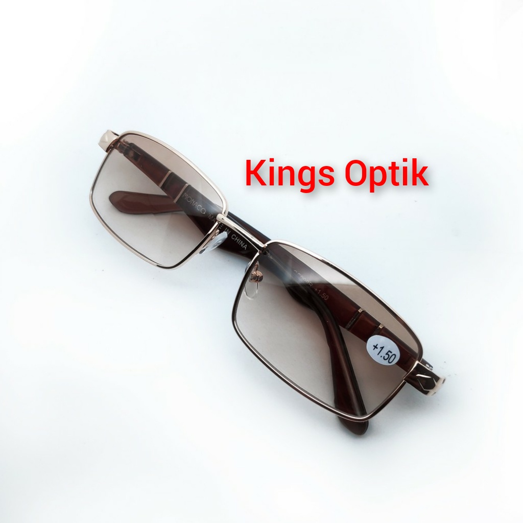 KACAMATA BACA DAN JALAN TEDUH 2 in 1, DOUBLE FOKUS,  free kotak + lap
