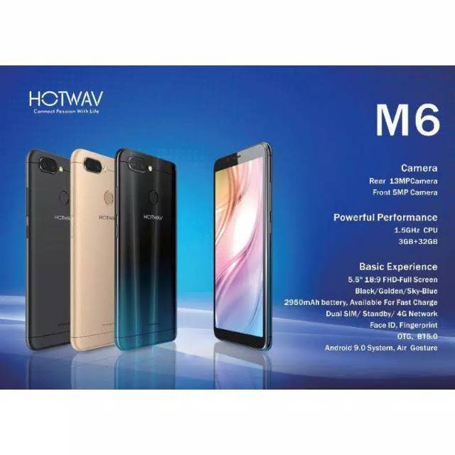 Hotwav M6 Ram 3/32 - Garansi 1 Tahun