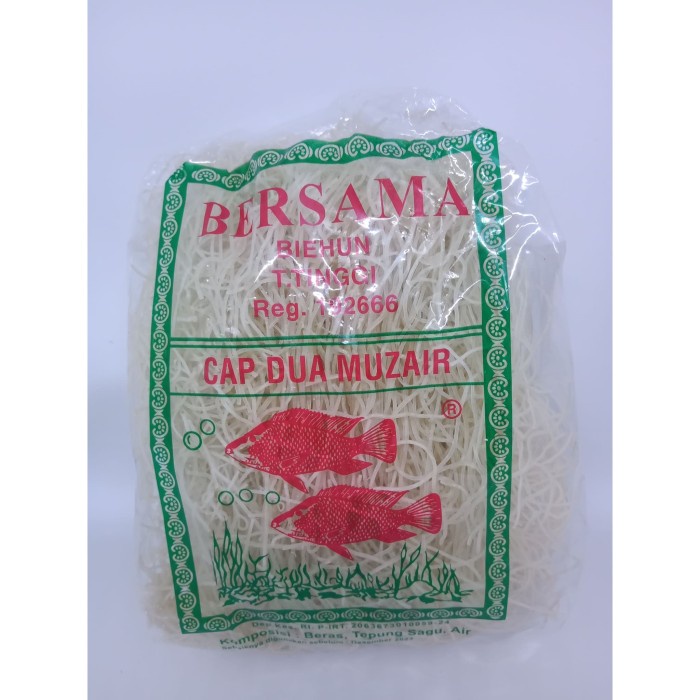 

soun-bihun- bihun / bihoen cap dua muzair / mujair 300 gr -bihun-soun.