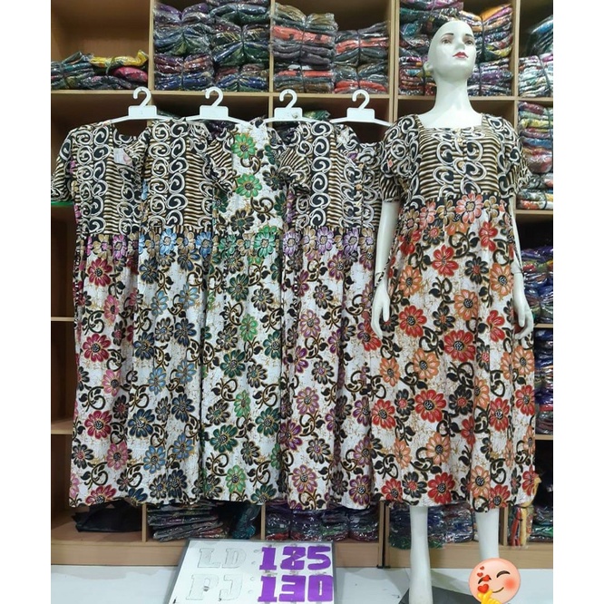 Daster Chibi Batik Bunga 2