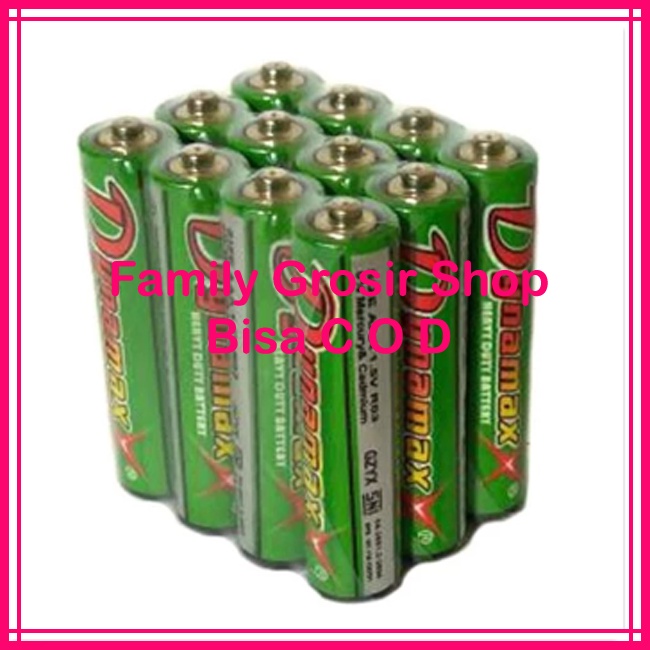 Baterai A2/A3 DYNAMAX heavy duty battery AA/AAA SNI 1.5 volt