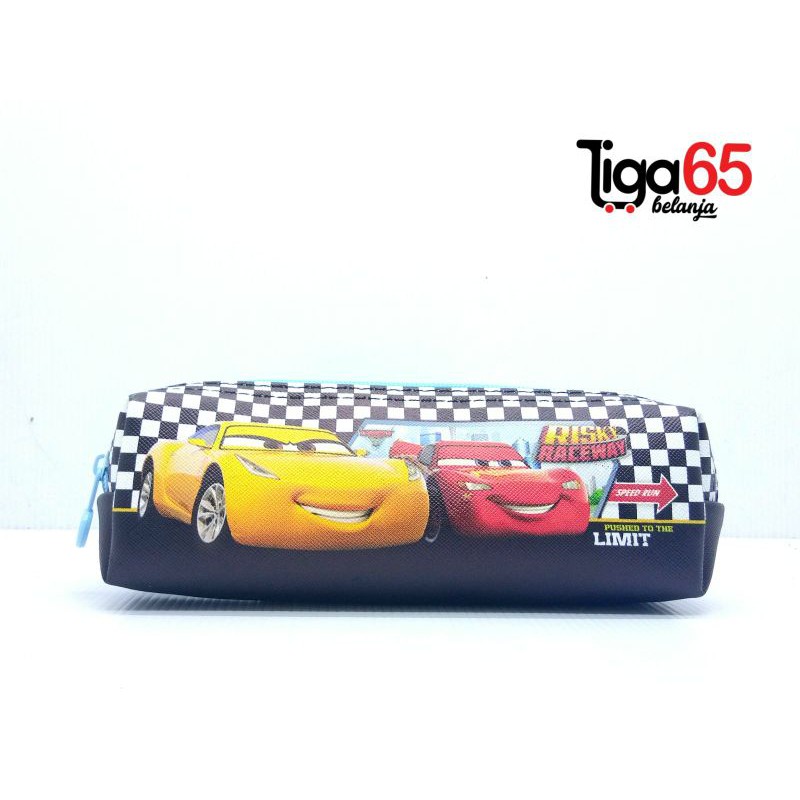 Tempat Pulpen Pensil / Kotak Pensil / PENCIL BAG / Tas Organizer / Pencil Bag 223-002 Car