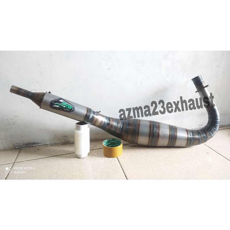 Knalpot kolong telo Rx king merek JRM