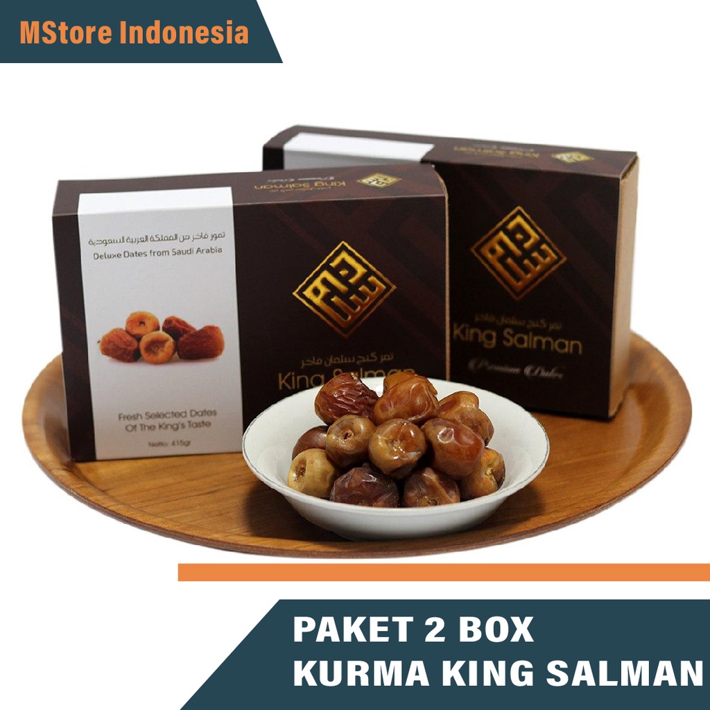 

Paket 2 Box Kurma Premium King Salman