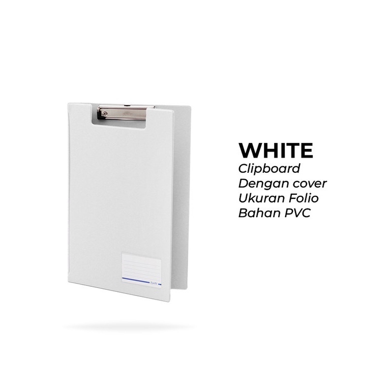 

Bantex Clipboard Papan Jalan Folio Model Cover Penutup Warna Pastel