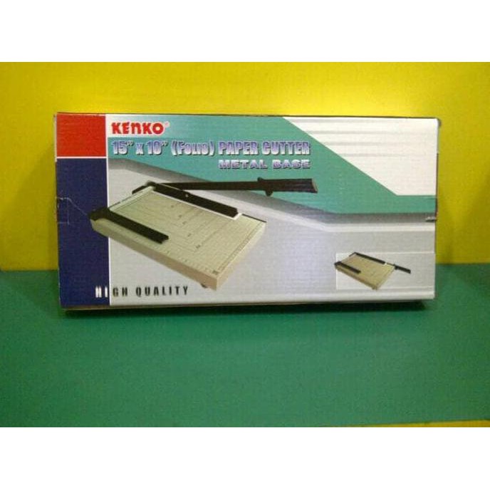 

SUPER SALE ALAT PEMOTONG KERTAS / PAPER CUTTER FOLIO / F4MERK KENKO ( ORIGINAL )