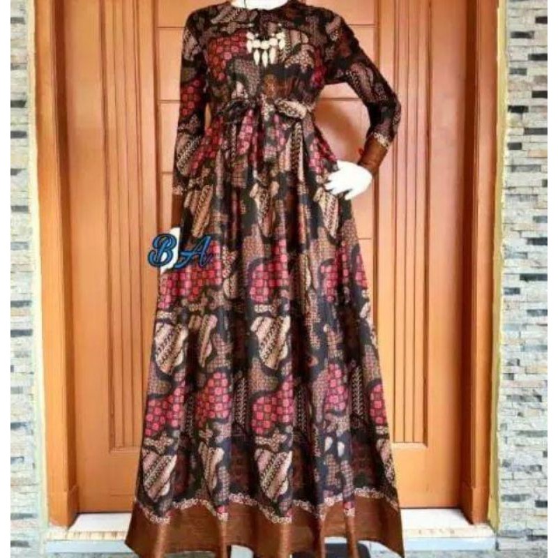 GAMIS BATIK MANGGAR,SEKAR,CANTIK, KUBIS,KUPU,PADI,DAUN/COD-Pulo